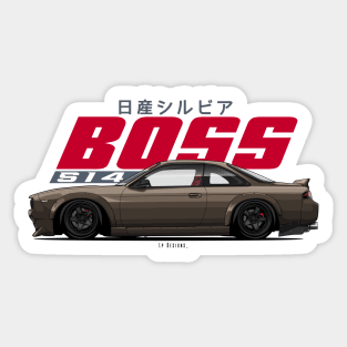 Silvia S14 (Boss V2) Sticker